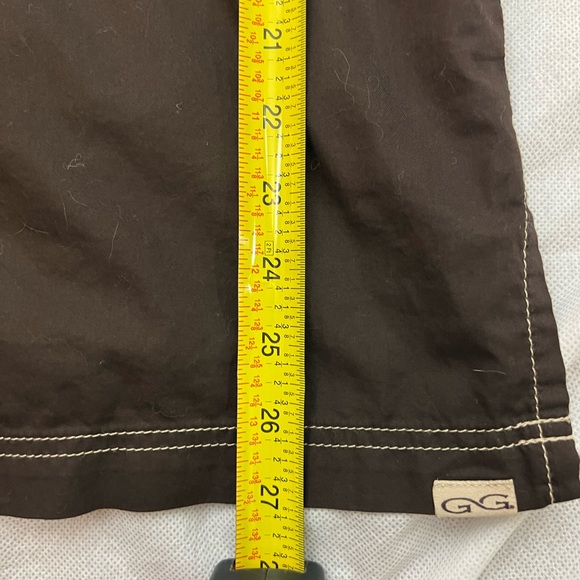 Mens Game Guard brown button down shirt small - Picture 4 of 5